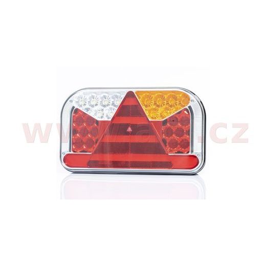 ZADNÍ SVĚTLO LED 240X140 MM KABEL 1 M, P