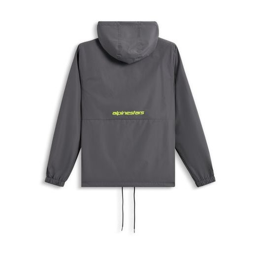 BUNDA SPEEDER CHROMIUM WINDBREAKER, ALPINESTARS (ŠEDÁ/ŽLUTÁ FLUO)