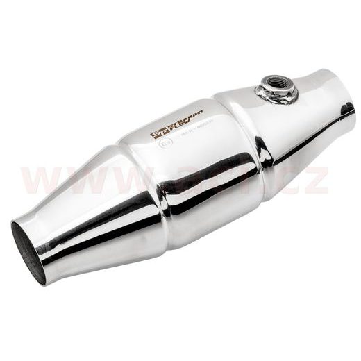 SPORTOVNÍ KAT. BENZÍN EURO 5, KOV. VLOŽKA 200 CPSI, VNITŘ. PRŮMĚR 90 MM (KULATÝ), PRŮMĚR TĚLA 100MM, 1X ŠROUBENÍ LAMBDA NEREZ