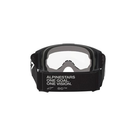 OKULIARE VISION OTG, ALPINESTARS (ČERNÁ/BÍLÁ, ČÍRE PLEXI) 2026