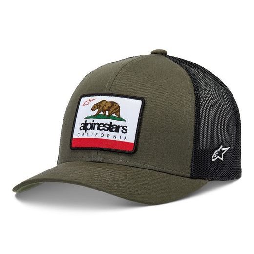 ŠILTOVKA CALI 2.0 HAT, ALPINESTARS (ZELENÁ)