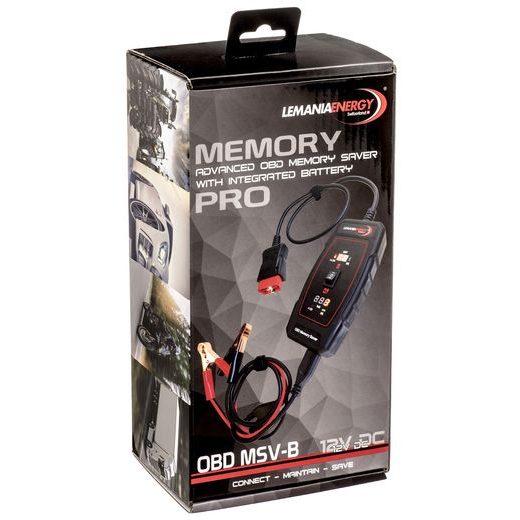 ZAŘÍZENÍ PRO ZÁLOŽNÍ NAPÁJENÍ PŘÍ VÝMĚNĚ AUTOBATERIE LEMANIA ENERGY MSV-B OBD