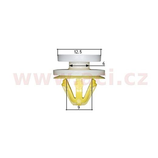 PLASTOVÁ PŘÍCHYTKA (SADA 10 KS)