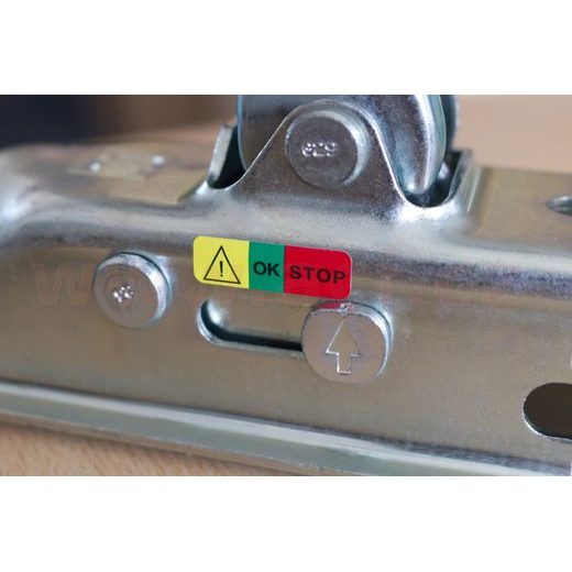 TAŽNÁ SPOJKA WINTERHOFF 8-E, NA ČTYŘHRAN 50X50 MM, 800 KG PRO NEBRŽDĚNÉ PŘÍVĚSY ORIGINÁL