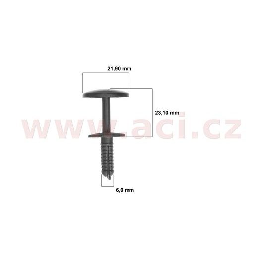 PLASTOVÝ NÝTEK (SADA 10 KS)