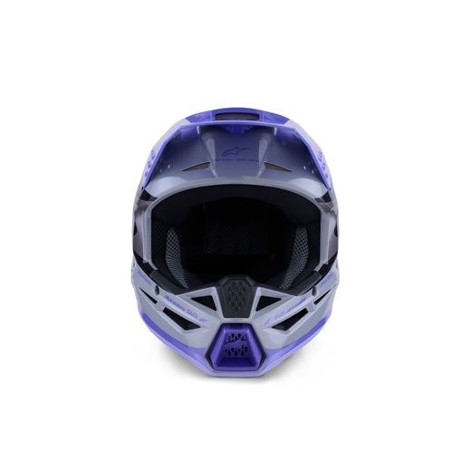 PRILBA S-M3 EDÍCIA JETT LAWRENCE, ALPINESTARS (ŠEDÁ/FIALOVÁ/ČERNÁ) 2026