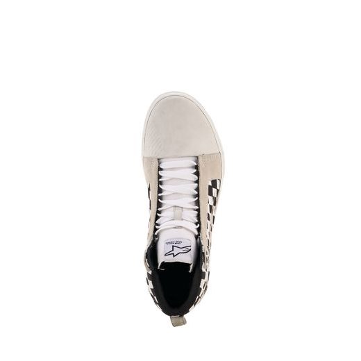 TOPÁNKY RIDE-63 CANVAS, ALPINESTARS (ČERNÁ/BÍLÁ/ŠACHOVNICOVÝ VZOR) 2026