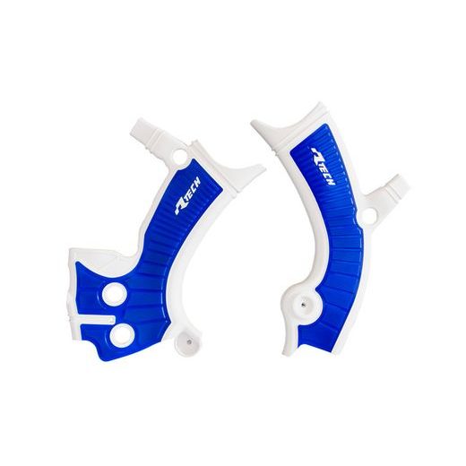 PROTEKTORY RÁMU YAMAHA, RTECH (SADA, BÍLO-MODRÉ)