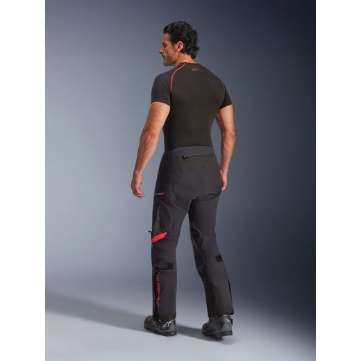 NOHAVICE HALO PRE DRYSTAR XF, ALPINESTARS (ČERNÉ/TMAVĚ ŠEDÉ/ČERVENÉ) 2026