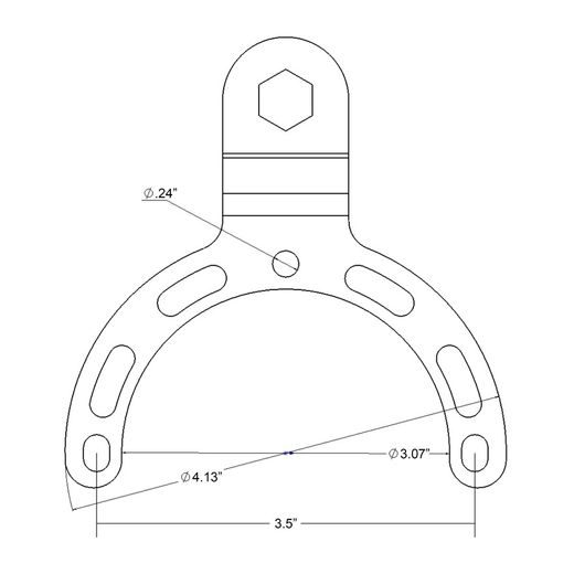 KOMPLETNÉ SESTAVA DRŽIAKU AKČNÍCH KAMER NA VIEČKO NÁDRŽE, RAM MOUNTS