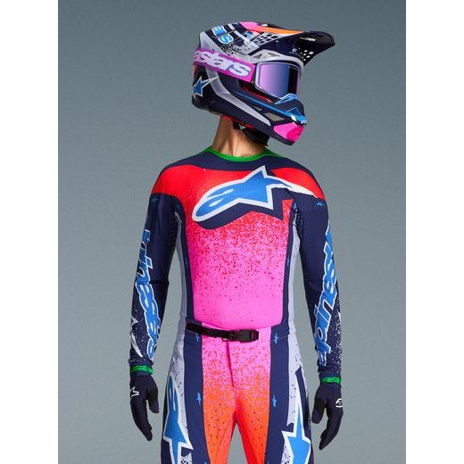 DRES SUPERTECH LIMITOVANÁ EDÍCIA RECORDS, ALPINESTARS (ŠEDÁ/MULTICOLOR) 2026