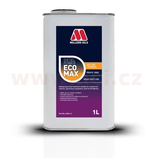 MILLERS OILS MILLERS PREMIUM DIESEL POWER ECOMAX, ADITIVÁCIE NAFTY 1 L