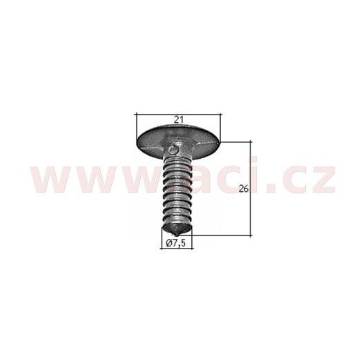 PLASTOVÁ PŘÍCHYTKA (SADA 10 KS)