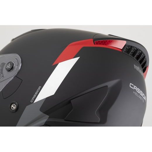 PRILBA REFLEX 2.0 SAFETY, CASSIDA (ČIERNA MATNÁ/ČERVENÁ/ŠEDÁ/STŘÍBRNÁ REFLEXNÉ) 2026