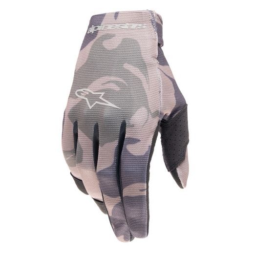 RUKAVICE RADAR, ALPINESTARS (ZELENÁ CAMO/HNĚDÁ) 2024