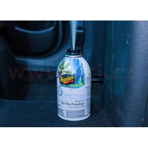 MEGUIAR'S WHOLE CAR AIR-REFRESHER, ISLAND VOLCANO POHLCOVAČ PACHŮ + OSVIEŽOVAČ VZDUCHU, VÔNE ISLAND VOLCANO 57 G