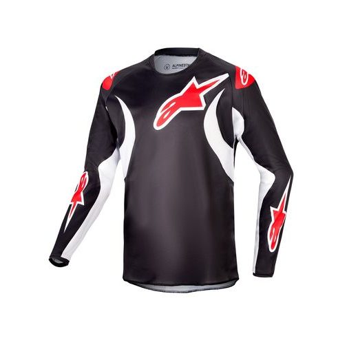 DRES RACER LUCENT, ALPINESTARS, DETSKÝ (ČERNÁ/BÍLÁ/ČERVENÁ) 2024