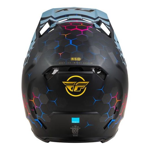 PRILBA FORMULA CC TEKTONIC, FLY RACING (ČERNÁ/ŠEDÁ)