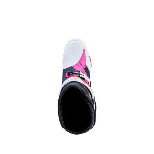TOPÁNKY TECH 10 SUPERVENTED, ALPINESTARS, PERFOROVANÉ (TMAVO MODRÁ/BÍLÁ/ČERNÁ/FIALOVÁ) 2027