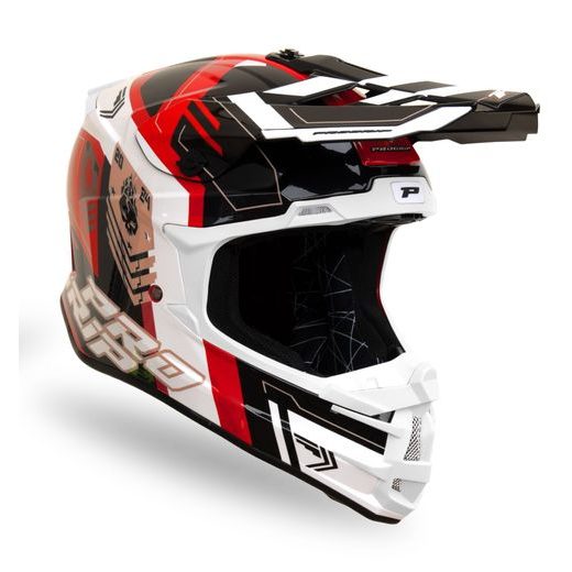 HELMET SPIRITS 3080 RED/BLACK