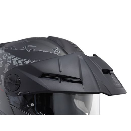 PRILBA SCHUBERTH E2 ATLAS MATT BLACK/RED