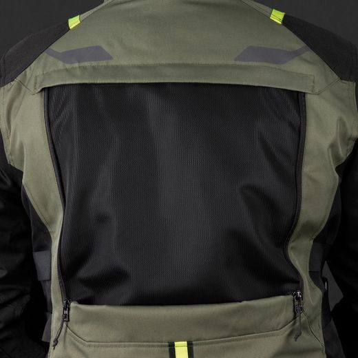 BUNDA ROCKLAND DRY2DRY™, OXFORD ADVANCED (ZELENÁ KHAKI/ČERNÁ/ŽLUTÁ FLUO)