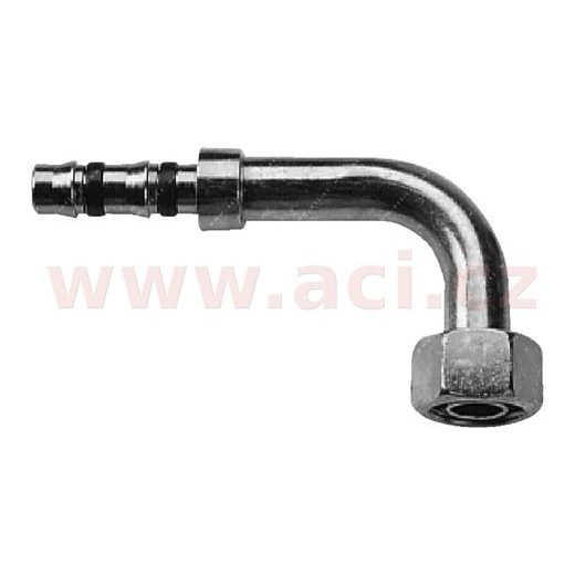 FITING FRIGOCLIC O-KRÚŽKU SAMICA 90° 3/8"(9,53 MM) PRE HADICE G6 5/16"(7,94 MM) ZÁVIT UNF 5/8"(15,88 MM)