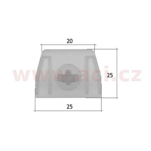 PLASTOVÁ PŘÍCHYTKA (SADA 5 KS)