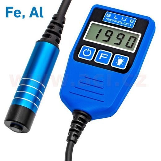 MĚŘIČ TLOUŠŤKY LAKU (OCEL, HLINÍK), ROZSAH 0-3000 ΜM, ROZLIŠENÍ OD 2 ΜM