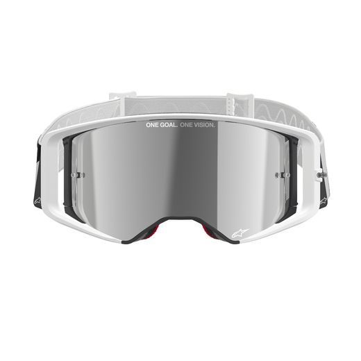 OKULIARE SUPERTECH CORP, ALPINESTARS (BIELA, ZRKADLOVÉ STRIEBORNÉ PLEXI) 2026