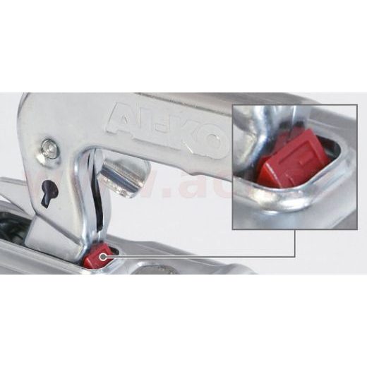 TAŽNÁ SPOJKA AL-KO AK 7-C, V12, NA TYČ PRŮMĚR 70 MM, 750 KG PRO NEBRŽDĚNÉ PŘÍVĚSY ORIGINÁL