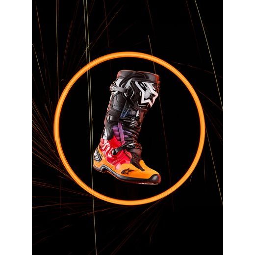 TOPÁNKY TECH 10 LIMITOVANÁ EDÍCIA BLACK HOLE, ALPINESTARS (ČERNÁ/MULTICOLOR) 2026