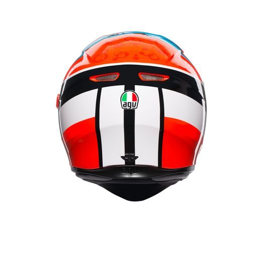 AGV PRILBA K-3 SV ATTACK RED / WHITE / BLACK
