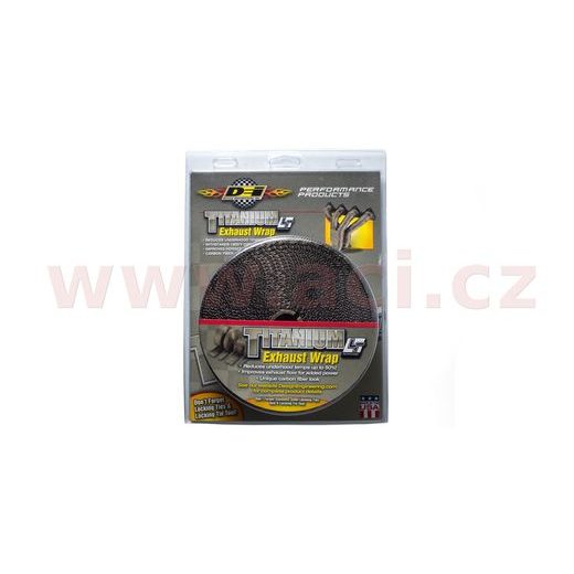 DEI DESIGN ENGINEERING TERMOIZOLAČNÍ PÁSKA NA VÝFUKY, TITANOVÁ, ŠÍŘKA 50 MM, DÉLKA 15 M