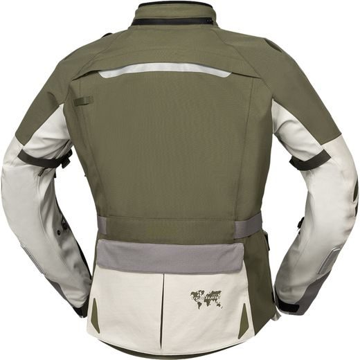 LAMINATED JACKET IXS VENTURE-STX 1.0 X2-011405 LIGHT GREY-OLIVE KL