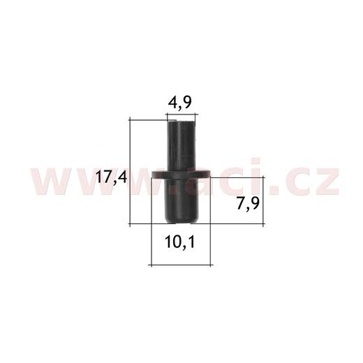 PLASTOVÝ NÝTEK (SADA 10 KS)