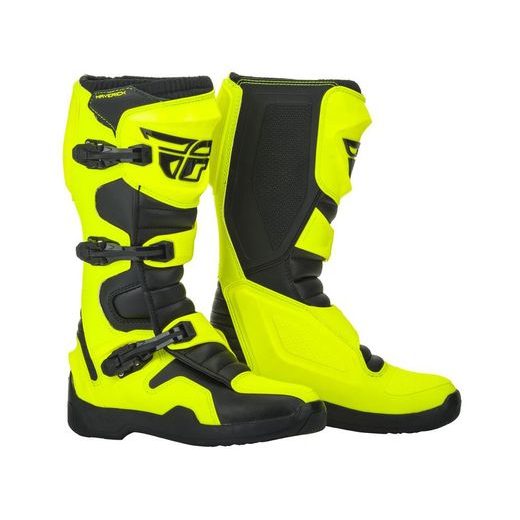 TOPÁNKY NEW MAVERIK, FLY RACING (HI-VIS/ČERNÁ)