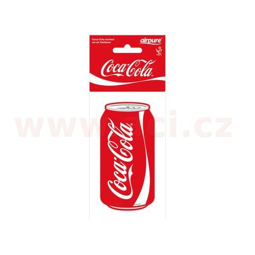 COCA-COLA ZÁVĚSNÁ VŮNĚ, VŮNĚ COCA COLA ORIGINAL - PLECHOVKA