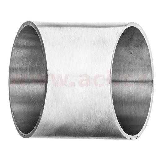 UNIVERZÁLNÍ OHYB VÝFUKU NEREZ, TLOUŠŤKA 2MM, VNĚJŠÍ PRŮMĚR 76MM, ÚHEL 45° STRAIGHTFLOW