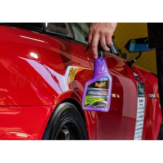 MEGUIAR'S KERAMICKÁ OCHRANA A LESK NA PNEUMATIKY HYBRID CERAMIC TIRE SHINE 473 ML