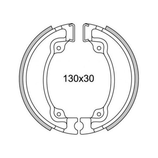 BRZDOVÉ OBLOŽENIE (DRÁŽKOVANÉ) NEWFREN (2 KS V BALENIE)