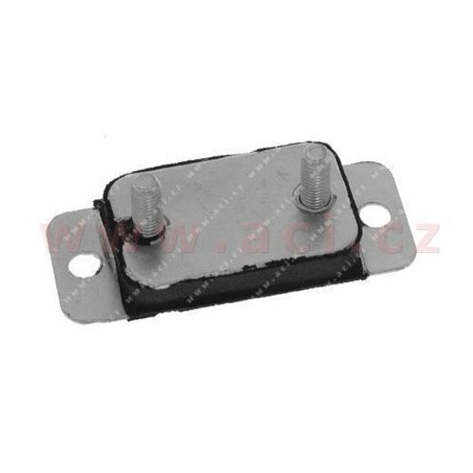 GUMOVÝ ZÁVĚS VÝFUKU (2X ŠROUB M8, 62 MM X 38 MM X 14 MM)