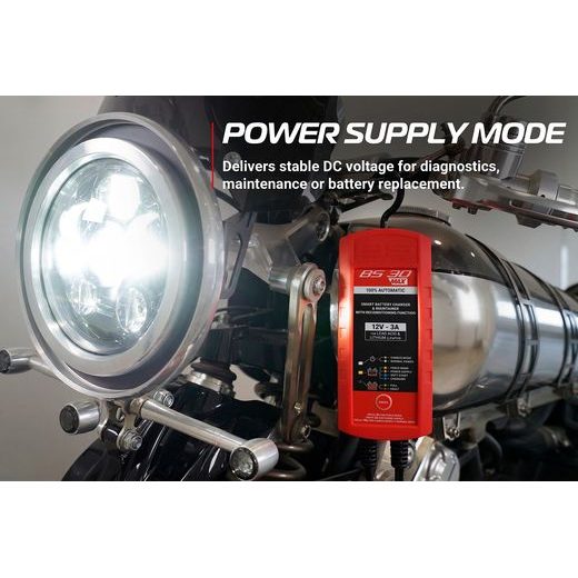 NABÍJAČKA AKUMULÁTOROV BS-BATTERY SMART BS30MAX (VHODNÉ AJ PRE LÍTIUM) 12V 3A