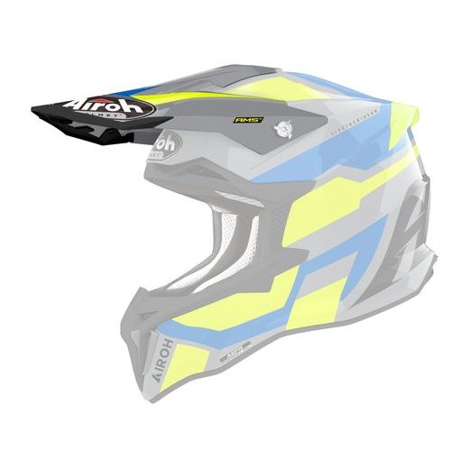 ŠILT PRE PRILBU STRYCKER, AIROH (GLAM - ŽLTÝ LESKLÝ)