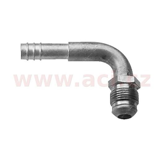 FITING HLINÍKOVÝ NAMAČKÁVACÍ KONUS SAMEC 90° PRE HADICE G10 (13 MM) ZÁVIT UNF 7/8"