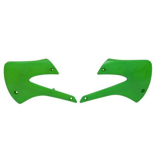 SPOJLERY CHLADIČA KAWASAKI, RTECH (ZELENÉ, PÁR)