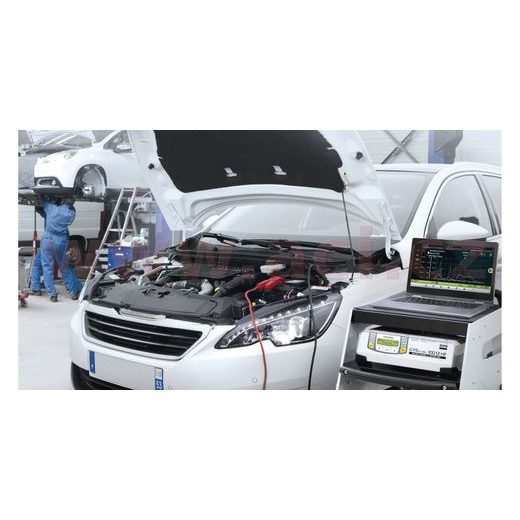 NABÍJEČKA/STABILIZOVANÝ ZDROJ GYSFLASH 100.12HF, 12 V, 20-1200 AH, 100 A, KABELY 2.5 M, MENU V ČEŠTINĚ