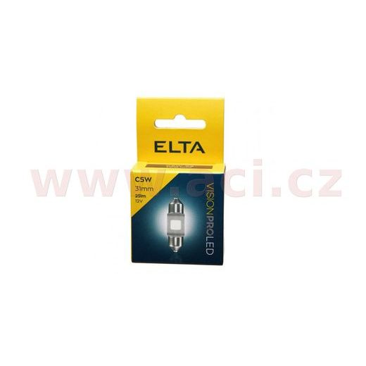 ELTA ŽÁROVKA 12V LED VISIONPRO C5W SV8,5 31 MM 25 LM (SADA 2 KS)