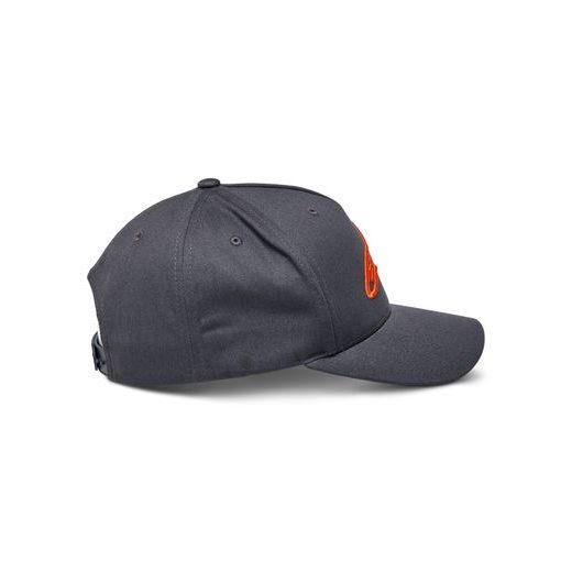 ŠILTOVKA AGELESS SNAPBACK, ALPINESTARS (ŠEDÁ/ORANŽOVÁ)