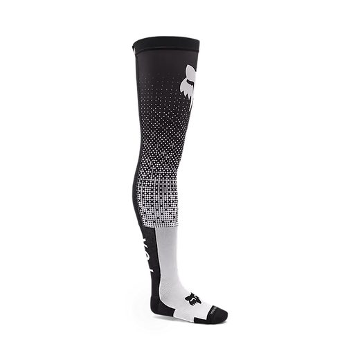 FOX FLEXAIR FRACTURE KB SOCK, WHITE/BLACK